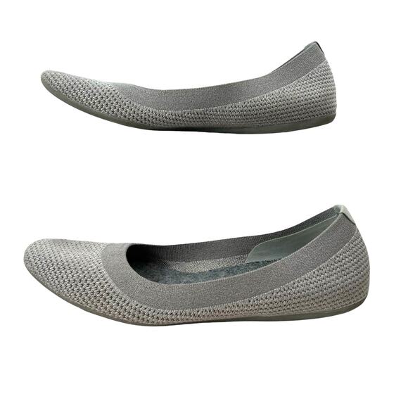 ALLBIRDS Tree Breezer Flats Slip-On in Gray Women's Size 9.5 - Picture 1 of 8